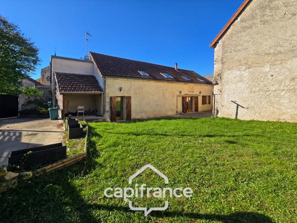 Dpt nièvre (58),Chaulgnes, Maison longère à vendre 5 pièces, 138 m², terrain 453m²