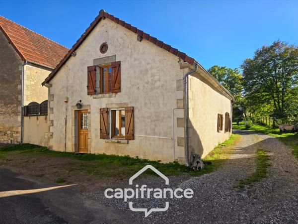 Dpt nièvre (58),Chaulgnes, Maison longère à vendre 5 pièces, 138 m², terrain 453m²