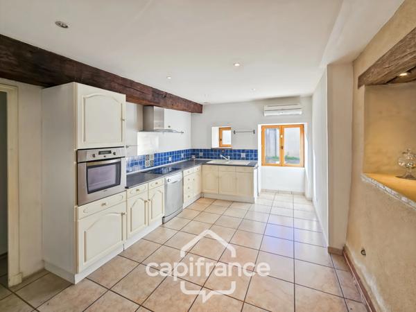 Dpt nièvre (58),Chaulgnes, Maison longère à vendre 5 pièces, 138 m², terrain 453m²