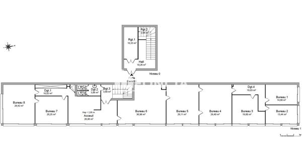 Location Local commercial 6 pièces 213 m² - Vienne 38200