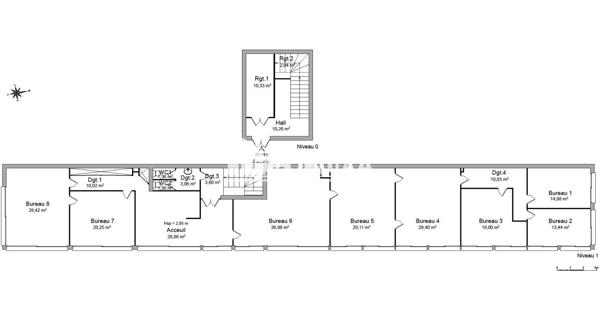 Location Local commercial 6 pièces 213 m² - Vienne 38200