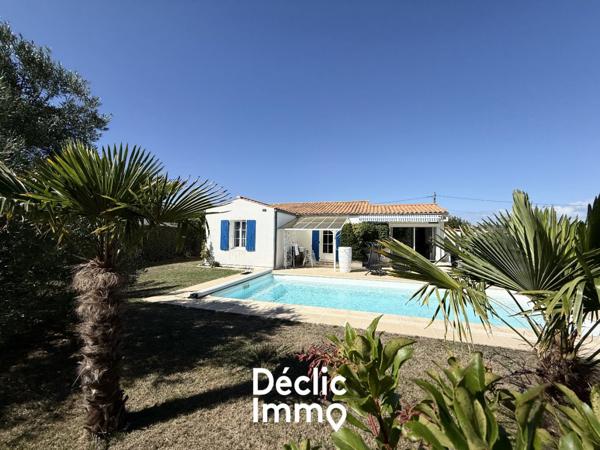 Vente maison contemporaine Saint georges d'oleron, 92m² 5 pièces 414 750€ avec piscine