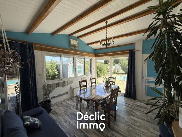 Vente maison contemporaine Saint georges d'oleron, 92m² 5 pièces 414 750€ avec piscine