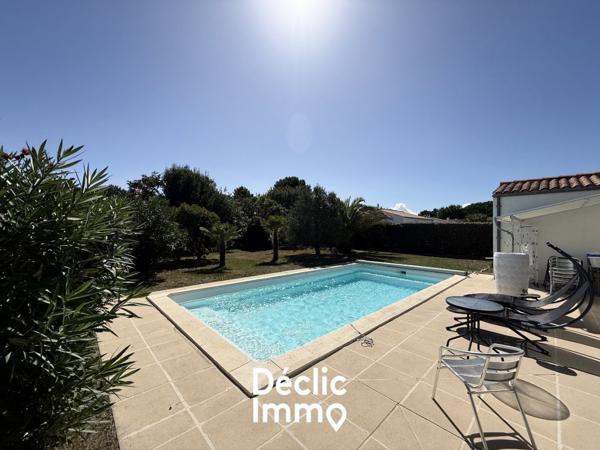 Vente maison contemporaine Saint georges d'oleron, 92m² 5 pièces 414 750€ avec piscine