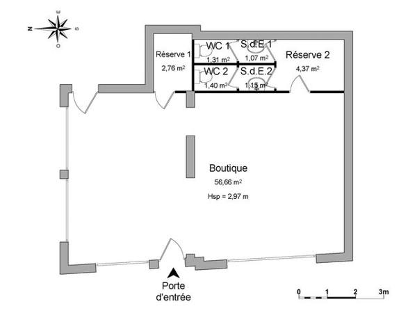 Local commercial 68.7 m² à Lanester 122, RUE JEAN JAURES 56600 à louer