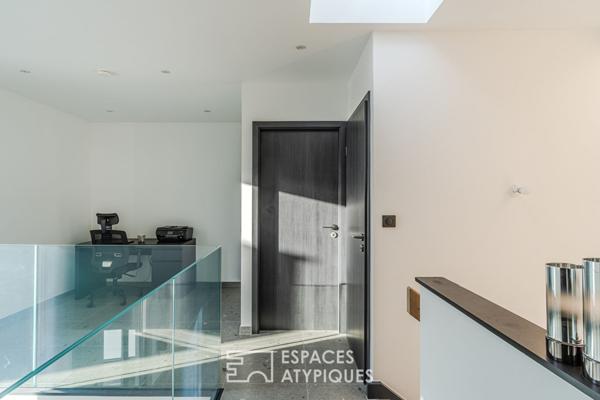 Duplex contemporain avec vue