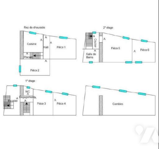 MAISON DE VILLAGE  R+2 AVEC REMISE