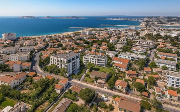 Appartement à vendre    4 pièces •  Marseille 8