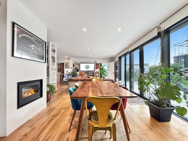 GUIPAVAS : Belle contemporaine d’architecte 7 pièces neuve en viager