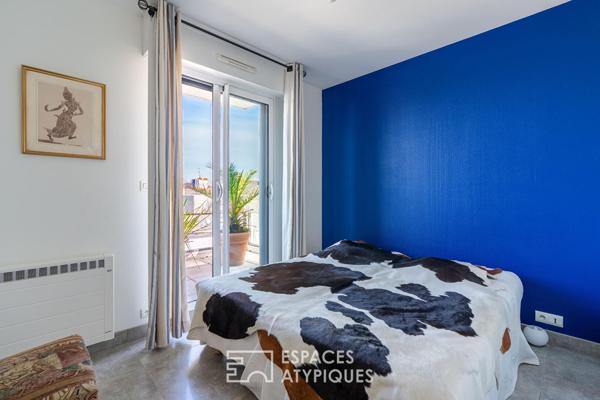 Appartement en roof-top avec terrasse à Saint-Nazaire