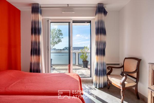 Appartement en roof-top avec terrasse à Saint-Nazaire