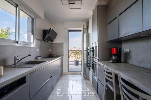 Appartement en roof-top avec terrasse à Saint-Nazaire