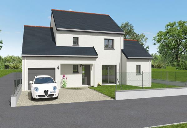 Terrain + Maison à vendre 5 pièces - 112 m²