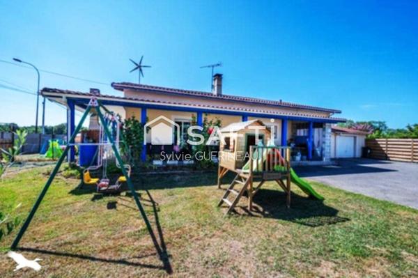 Maison rénovée 136 m2 +piscine + garage sur 1500m2