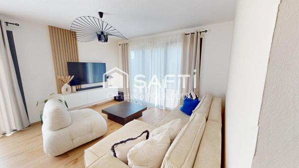 Maison contemporaine de plain-pied – 3 chambres et garage