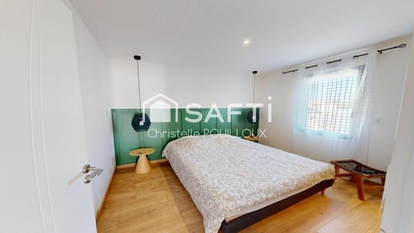 Maison contemporaine de plain-pied – 3 chambres et garage