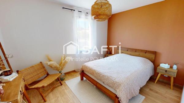 Maison contemporaine de plain-pied – 3 chambres et garage