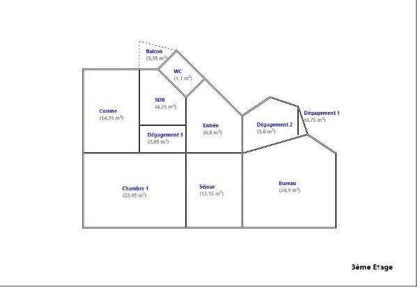 Appartement 9 pièces de 215 m² à Strasbourg (67000)