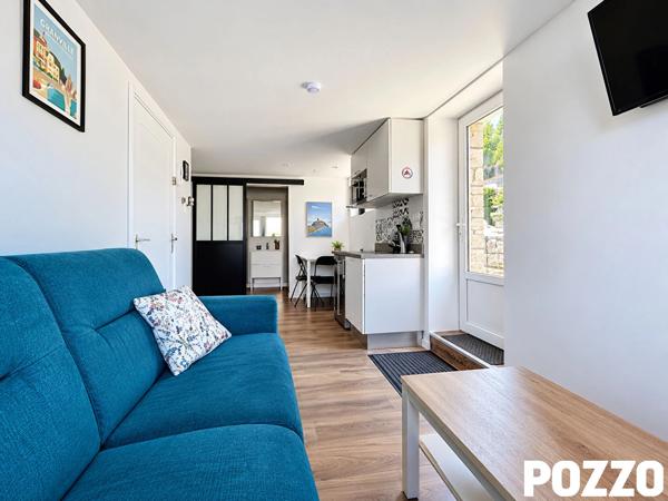 GRANVILLE (50400), ENSEMBLE IMMOBILIER RÉNOVÉ AVEC VUE MER, 3 LOGEMENTS, FORT POTENTIEL LOCATIF GRANVILLE