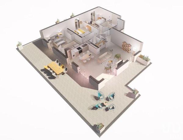 Appartement à vendre 4 pièces 106 m² Vallauris