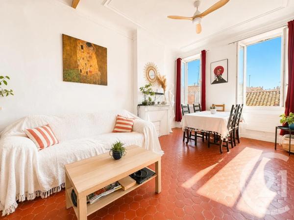 Appartement F3 à vendre  3 pièces - 78 m 2   MARSEILLE  - 13004