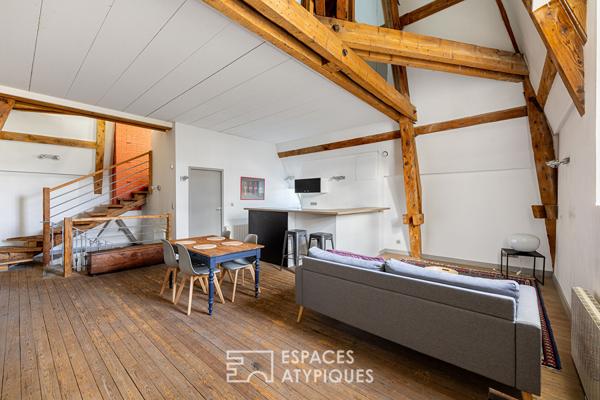 Duplex de caractère dans une bâtisse ancienne