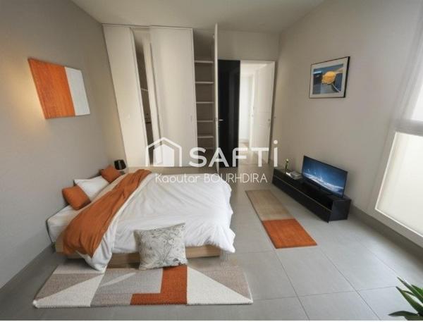 T2 avec terrasse et box fermé en sous sol