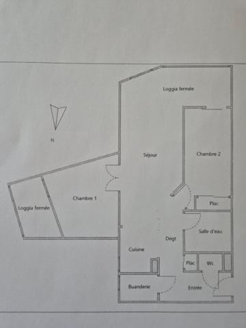 Fréjus, Appartement de T3, Box, Cave, piscine, tennis