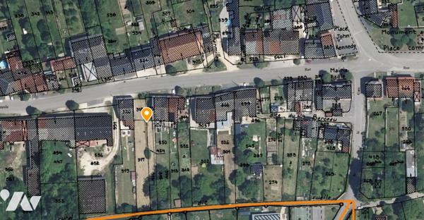 Terrain a bâtir à vendre Brieulles-sur-Bar, cadastré section D n° 317, 318, 423 et 424