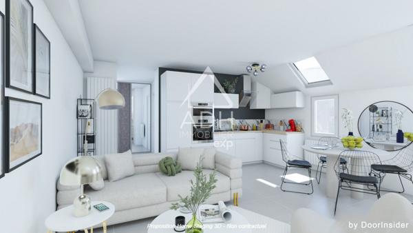 A VENDRE à Jouars-Pontchartrain appartement en duplex 2 pièces / 1 chambre