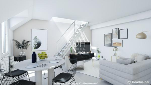 A VENDRE à Jouars-Pontchartrain appartement en duplex 2 pièces / 1 chambre