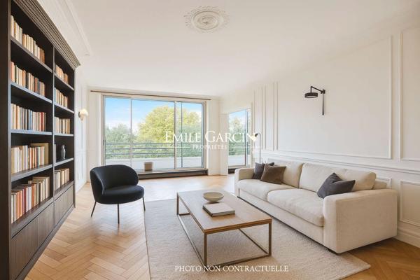 À vendre - Appartement - 127 m² - Paris - 75016 -  Ranelagh/Jasmin - Balcon terrasse et parking