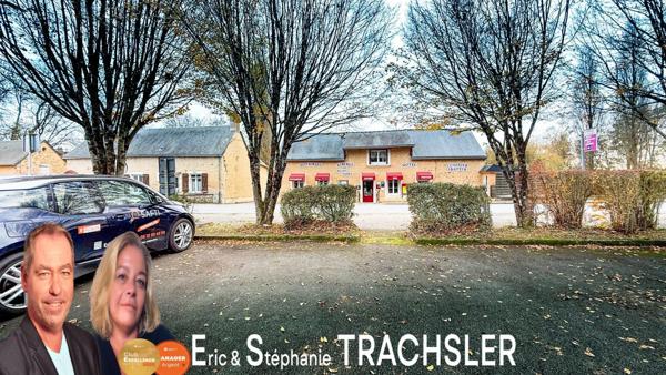 Murs commerciaux Auberge-Hôtel 7 chambres & Restaurant 3 salles à céder – Proche Le Mans