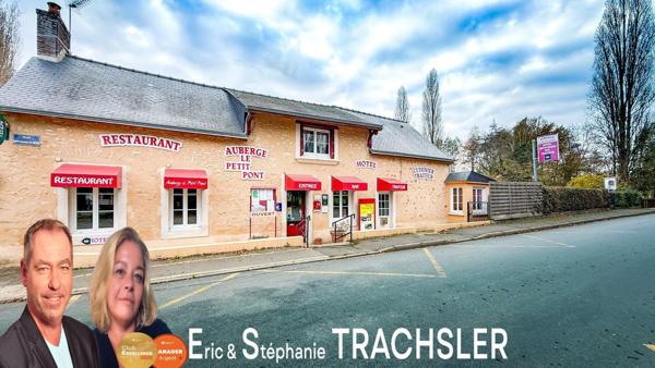 Murs commerciaux Auberge-Hôtel 7 chambres & Restaurant 3 salles à céder – Proche Le Mans