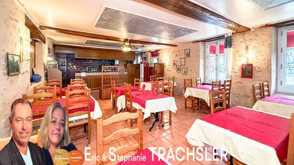 Murs commerciaux Auberge-Hôtel 7 chambres & Restaurant 3 salles à céder – Proche Le Mans