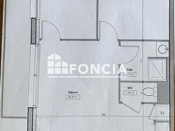 Location Appartement 3 pièces 54.82 m² - LE HAMEAU DES LYS Amboise 37400