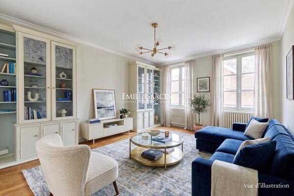 A vendre - appartement - 57 m² - Paris - 75006  - Jardin du Luxembourg