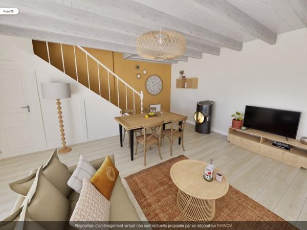 Maison à vendre |  Villebois-Lavalette |  4 pièces | 77 m²