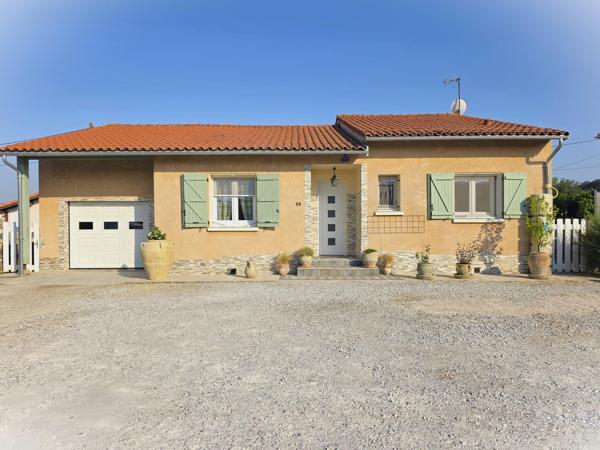 Maison t5 de 115m² sur une parcelle de 531m²