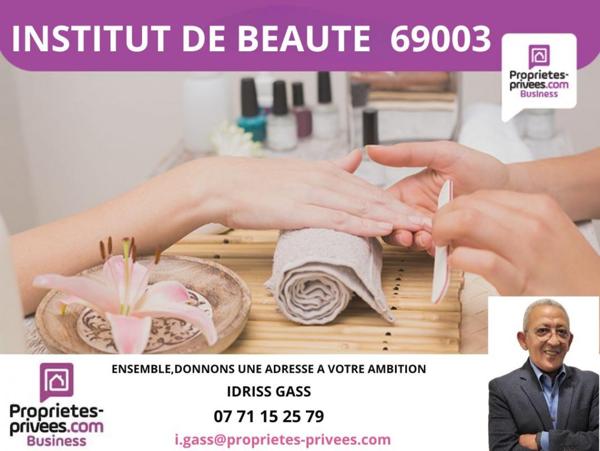 69003 LYON - SALON DE COIFFURE MIXTE ET SOINS DE BEAUTÉ, EMPLACEMENT N°1 ? LYON 3
