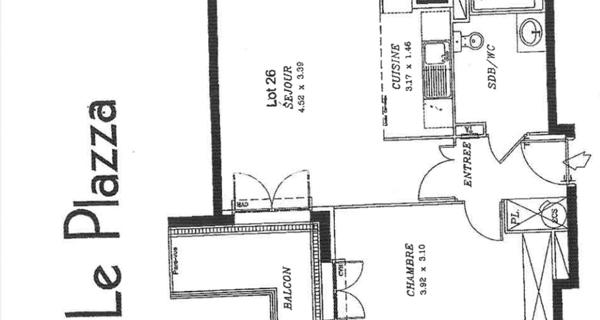 Location Appartement 2 pièces 44.64 m² - Athis-mons 91200