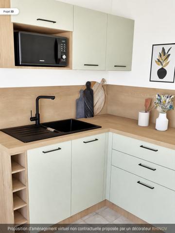 Appartement t1 bis avec parking sous sol