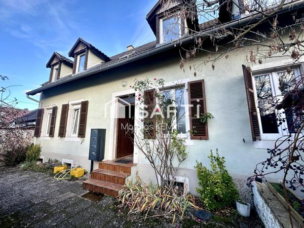 APPARTEMENT dans MAISON 38m² - COUR COMMUNE - CAVE