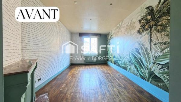 QUARTIER SAINT-JEAN : Maison Familiale 4 Chambres avec Jardin – Potentiel à Révéler !