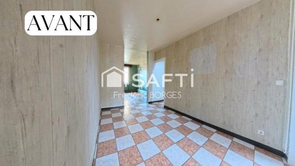 QUARTIER SAINT-JEAN : Maison Familiale 4 Chambres avec Jardin – Potentiel à Révéler !