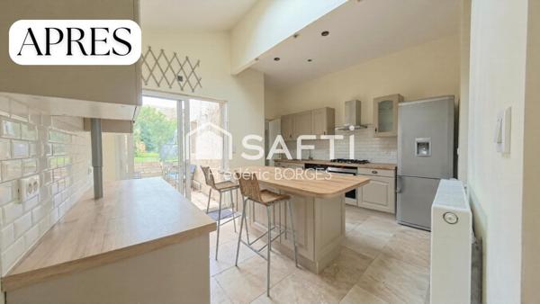 QUARTIER SAINT-JEAN : Maison Familiale 4 Chambres avec Jardin – Potentiel à Révéler !