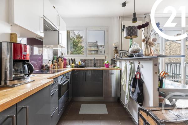 Appartement F2 à vendre  2 pièces - 44,50 m2 PARIS - 75018