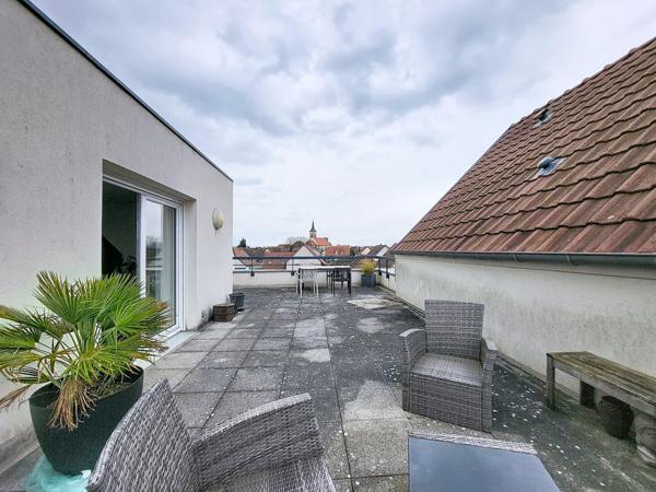 GEISPOLSHEIM - VILLAGE BEAU 3P AU BORD DES CHAMPS