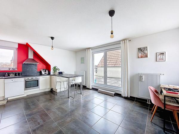 GEISPOLSHEIM - VILLAGE BEAU 3P AU BORD DES CHAMPS