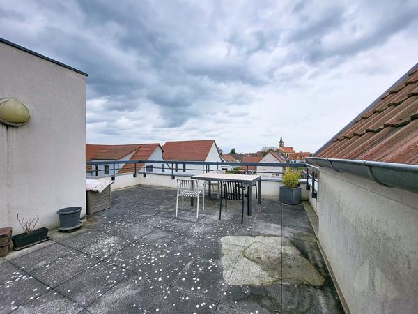 GEISPOLSHEIM - VILLAGE BEAU 3P AU BORD DES CHAMPS